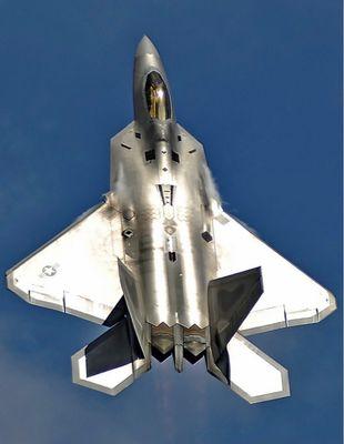 The amazing F-22 Raptor at the Ft Lauderdale Air Show, Ft Lauderdale Fl Saturday April 29, 2023.