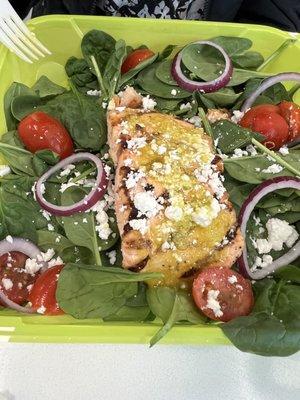 Salmon salad