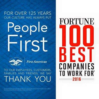 Fortune Best Companies to work for in both 2016 & 2018!