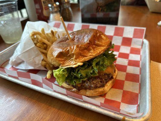 Easy Cheesy Burger