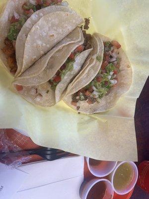 Tacos. Various