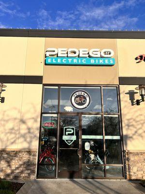 Pedego storefront!