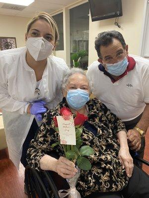 Mother's Day event at Professional Dialysis Center