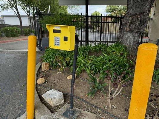 Keypad - Extra Space Storage at 26869 Mission Blvd, Hayward, CA 94544