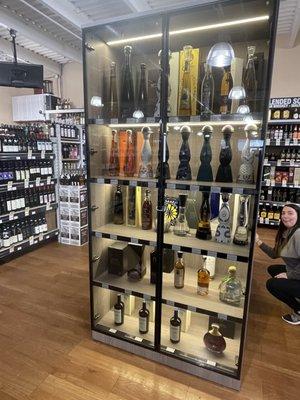 Our new fine spirits cabinets house the best whisky, scotch, tequila, cognac and more