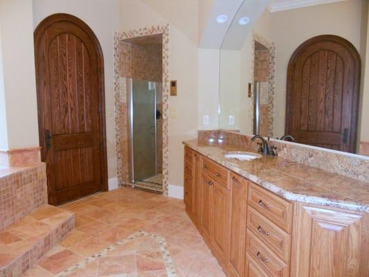 Master bathroom