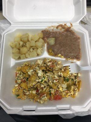 Migas plate $4