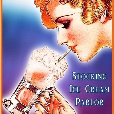 Stocking Ice Cream Parlor