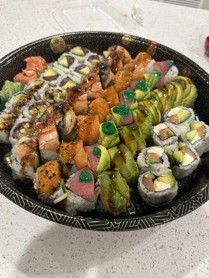 Sushi 18 Pieces Maki Roll Platter