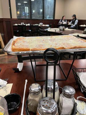 Large cheese pizza