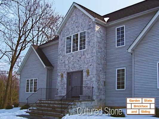 With Cultured Stone, Garden State Brickface and Siding creates the classic look of real stone at an affordable cost.