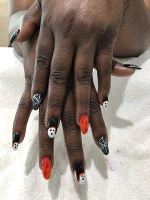 Halloween nails