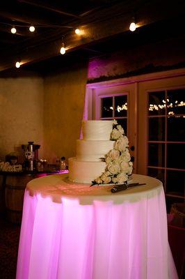 Our vegan wedding cake was from a nearby bakery named Cari's Homestyle Bakery, Colton