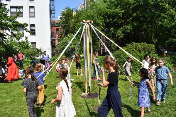 One of our Community Events in our Garden- Mayfair!