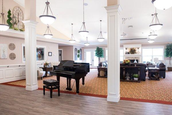 Grand Piano The Gables of Idaho Falls Assisted Living