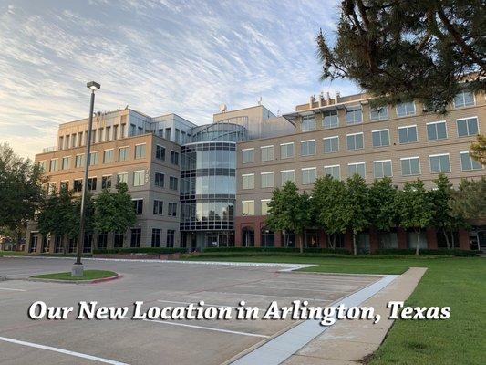 We have recently moved (Feb 2021) to North Texas in a much larger office. It is much more convenient to many patients from all over.