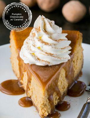 Pumpkin cheesecake