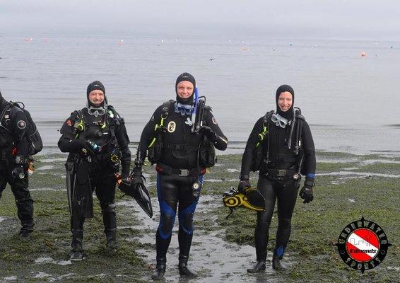 Class Photo from 2018 at Edmonds Dive Park.