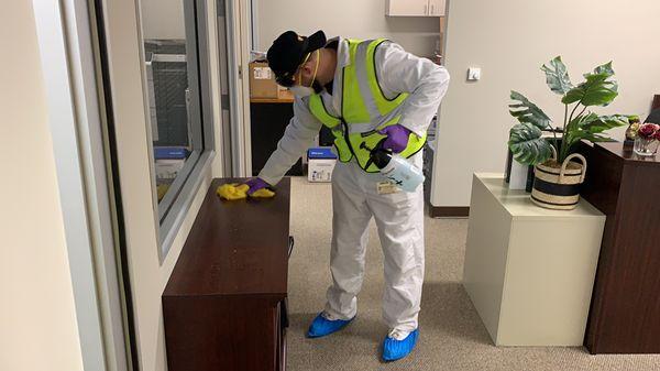 Bay Area Sanitize - Commercial Sanitizing Service Professional Sanitizing and Virus Disinfection Services 650-550-0014