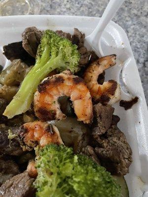 Steak and shrimp