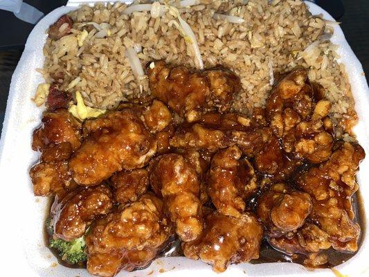 1. General Tso's Chicken Lunch