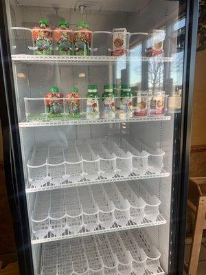 No stocked drinks