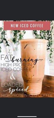 Try our High Protein Iced Coffee!