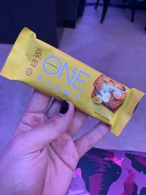 Free one bar- it's delicious!