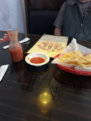 Chips with Plenty of Salsa