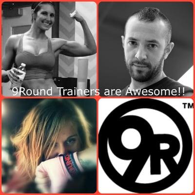 9Round trainers are absolutely amazing!! So fun and full of energy and enthusiasm.