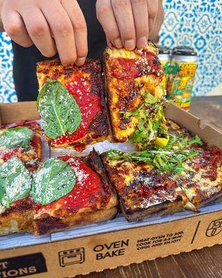 Detroit Style Pizza