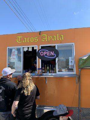 Orange Taco Truck