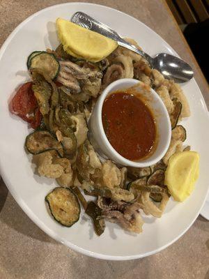 Fried calamari appetizer~