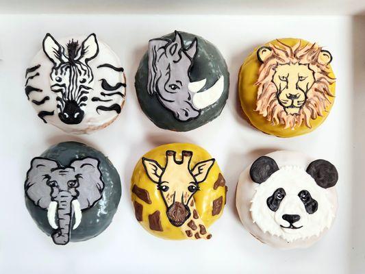 Safari Animal Donuts