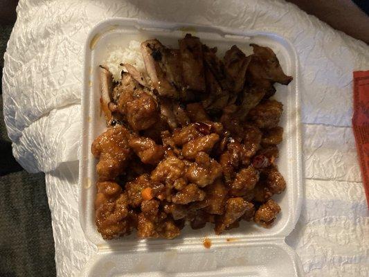 LS2. Teriyaki Chicken and General Tso's Chicken