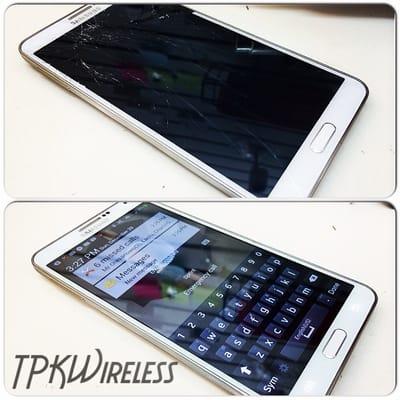 Samsung Galaxy Note 3 Cracked Screen Repair