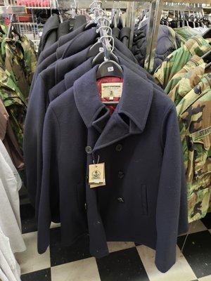 Navy Pea Coats