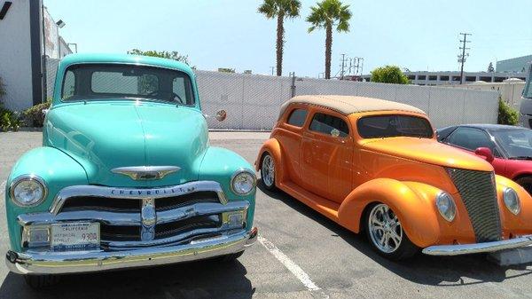 Two beautiful restorations done by Orange Coast Auto Body