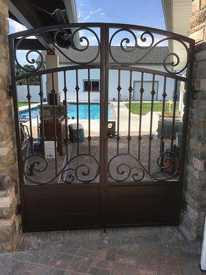 Wrought Iron Gate