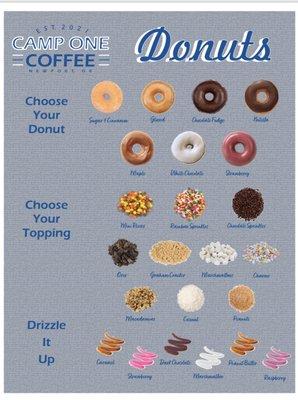 Donut Menu