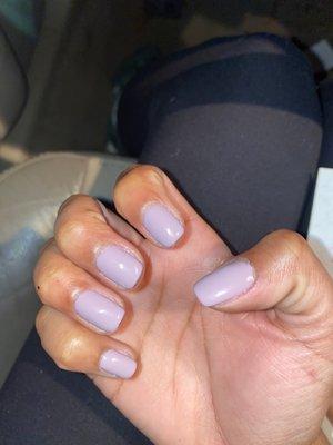 Gel manicure