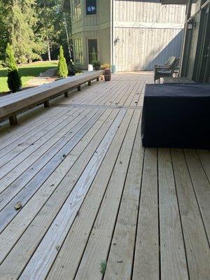 Deck pre paint