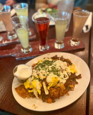 Chilaquiles with some heat!