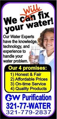 Water Treatment, Water Filter, Water Softeners, Reverse Osmosis, and Water Purification