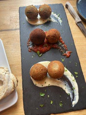 Croquette trio