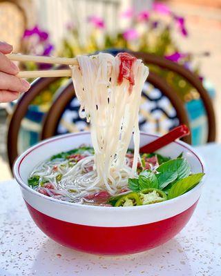 Number 11. Rare flank steak pho ( house specialty )