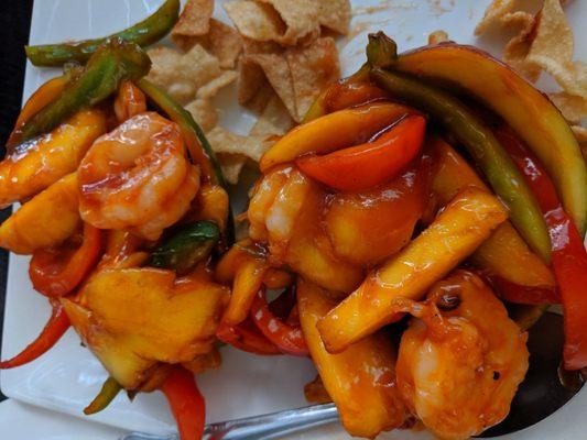 Mango shrimp