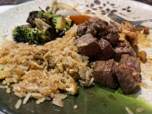 Hibachi steak