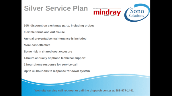 Our Silver Service Plan provides a cost controlled method of supporting yout investment