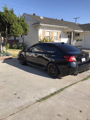 Tints on my wrx